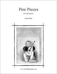 Five Pieces Guitar and Fretted sheet music cover Thumbnail